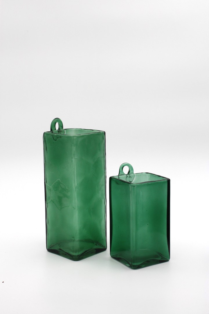 ABODE VASE SMALL GREEN image 3